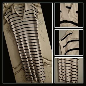 Striped Knit Dress